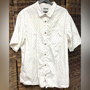 Mountain Khaki-Jackson Hole Wyoming,‎ Men's White Short Sleeve Shirt,Size: XXL